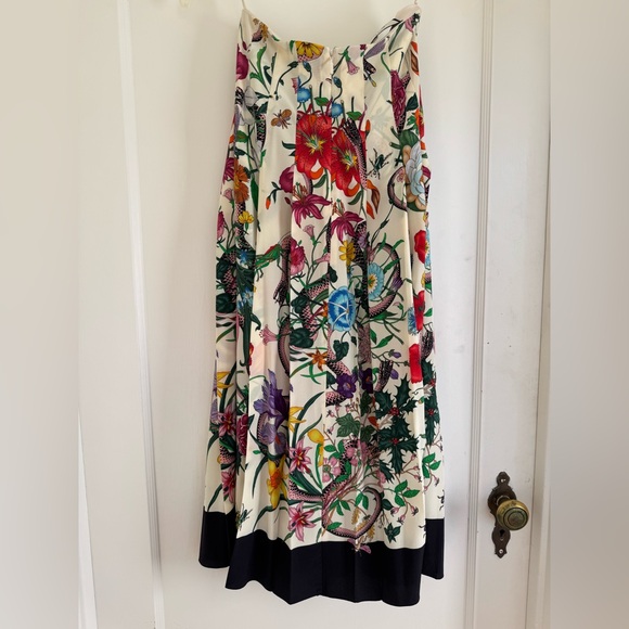 Gucci floral print midi skirt - Picture 7 of 14
